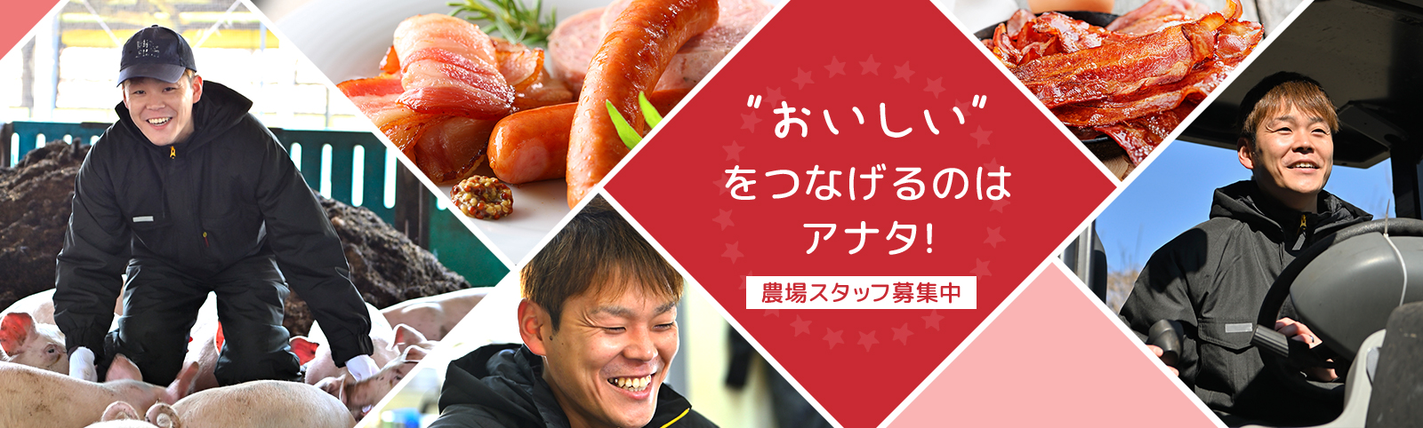 ”おいしい”をつなげるのは アナタ!農場スタッフ募集中